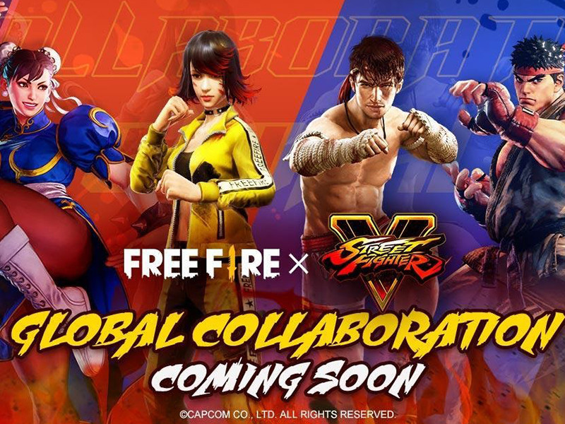 Ada karakter Ryu dan Chun Lie di Free Fire