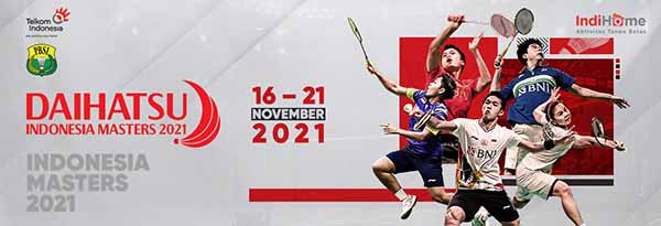 IndiHome tayangkan Badminton Daihatsu Indonesia Masters 2021 dan Indonesia Open 2021
