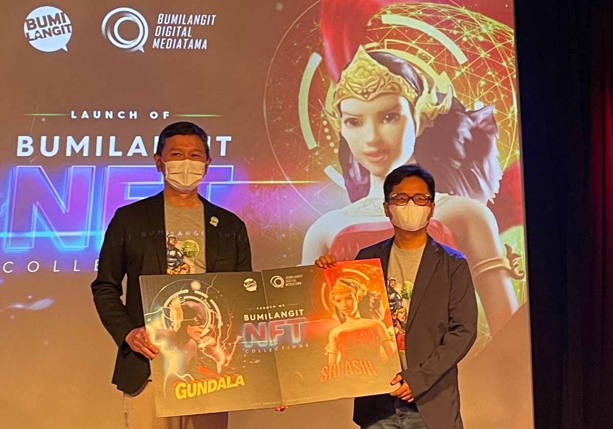 Bumilangit Digital Mediatama tawarkan NFT dengan karakter Gundala dan Sri Asih