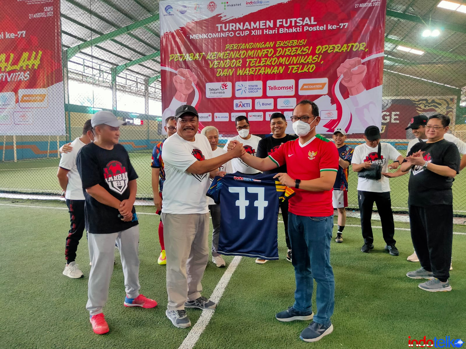Turnamen Futsal Piala Bergilir Menkominfo kembali meriahkan Harbak Postel