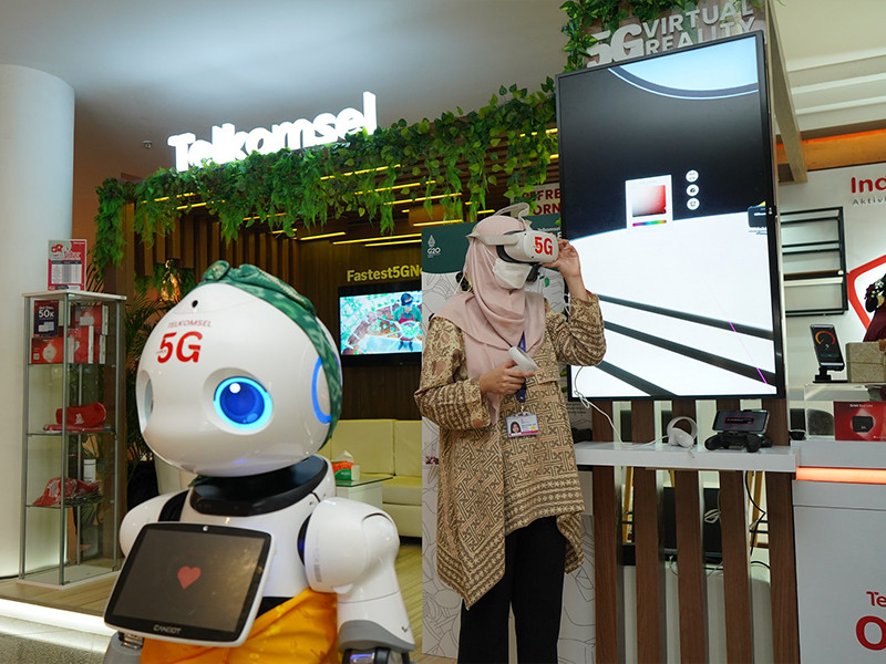Telkomsel hadirkan showcase pemanfaatan 5G di Puncak KTT G20