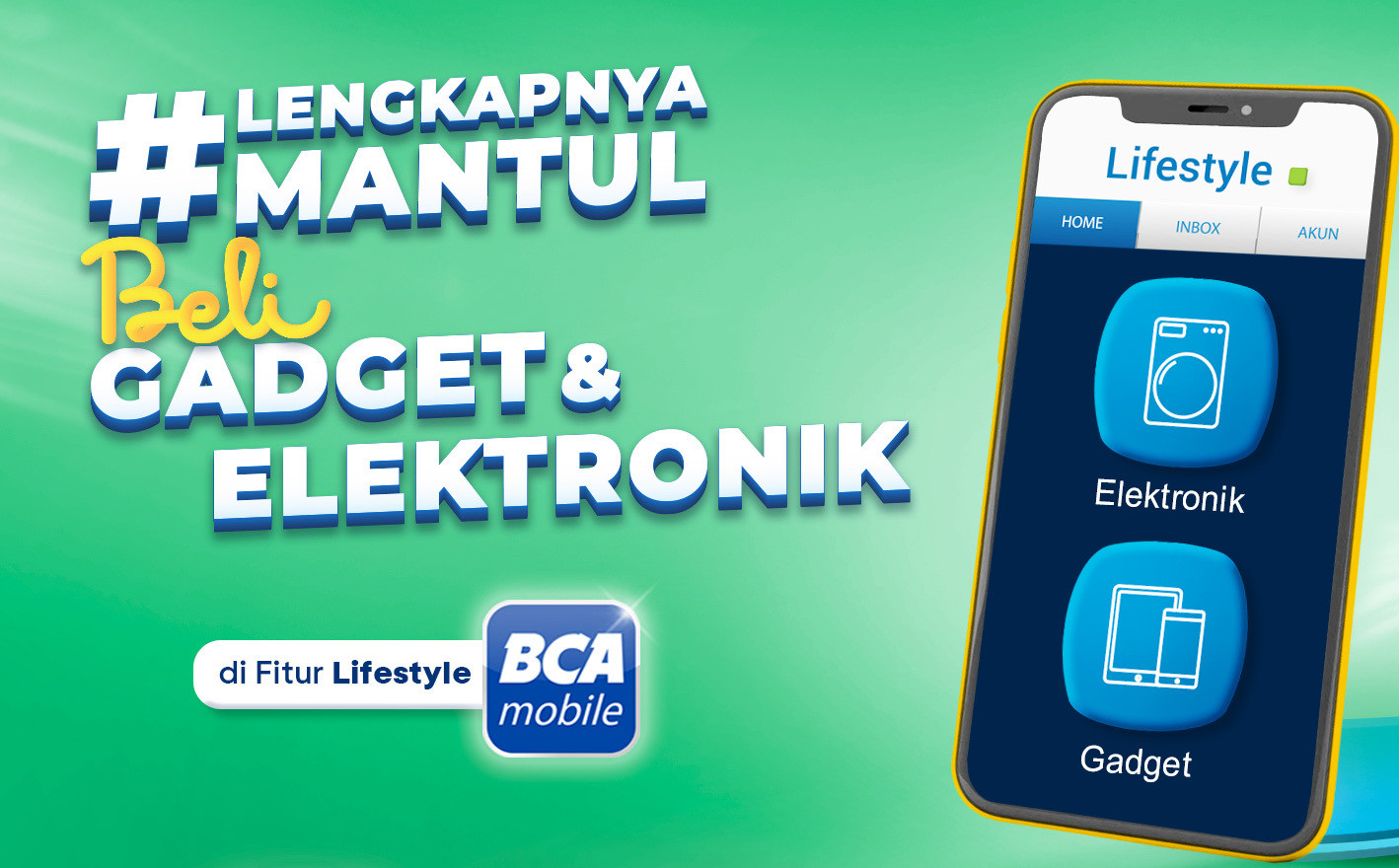 BCA mobile tambah fitur belanja gadget & elektronik