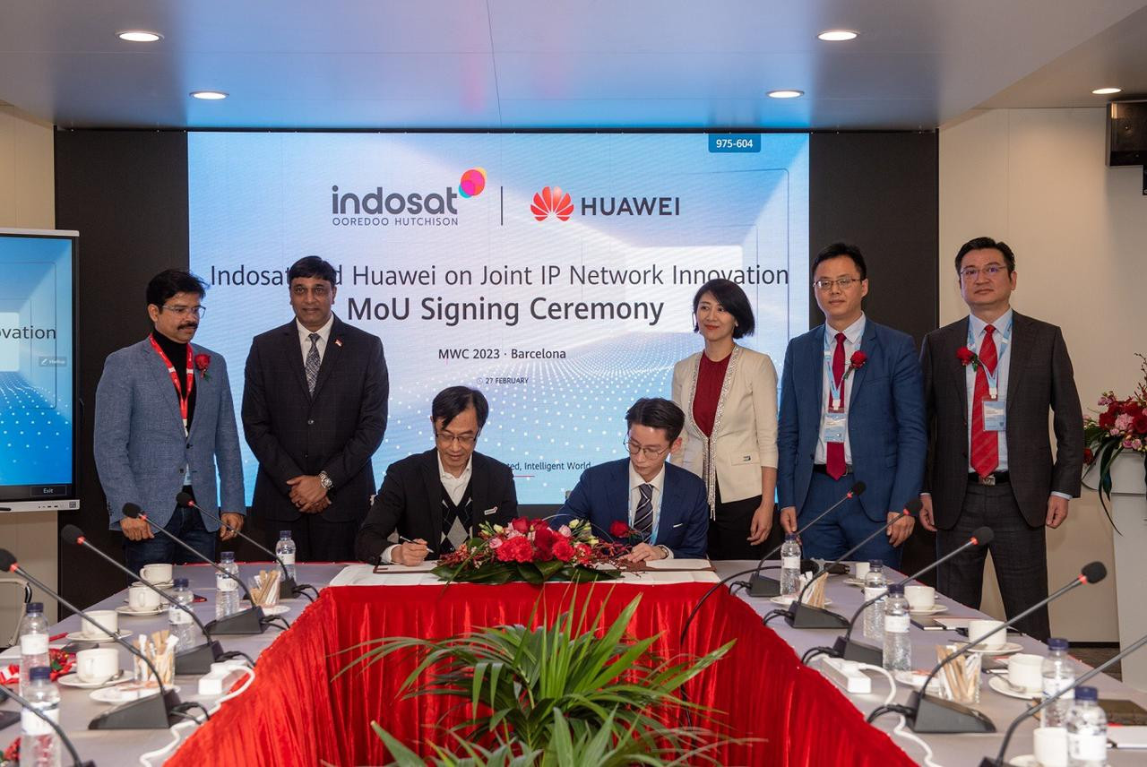 Dorong transformasi digital, Indosat dan Huawei tingkatkan inovasi bersama SRv6