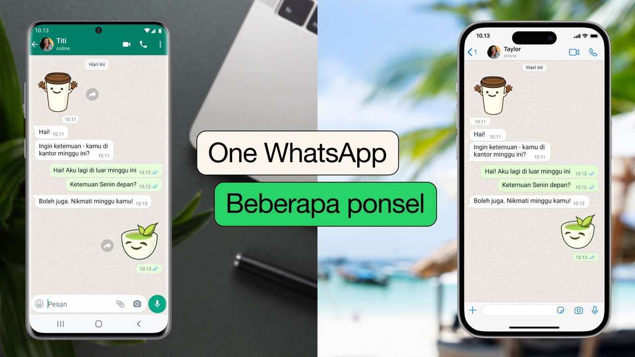 Sekarang satu akun WhatsApp bisa untuk beberapa ponsel