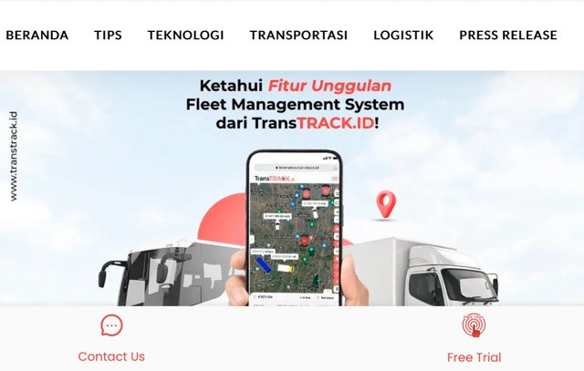 TransTRACK hadir di pameran Transport & Logistics Indonesia 2023