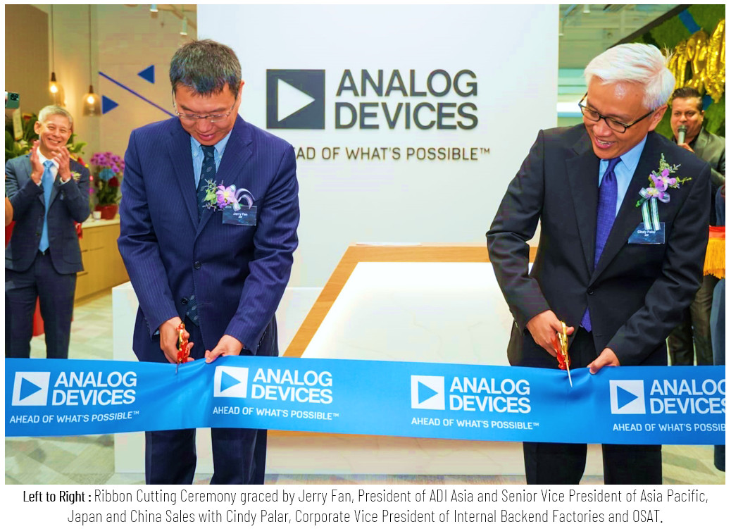 Analog devices further strengthens its south-east Asia operations