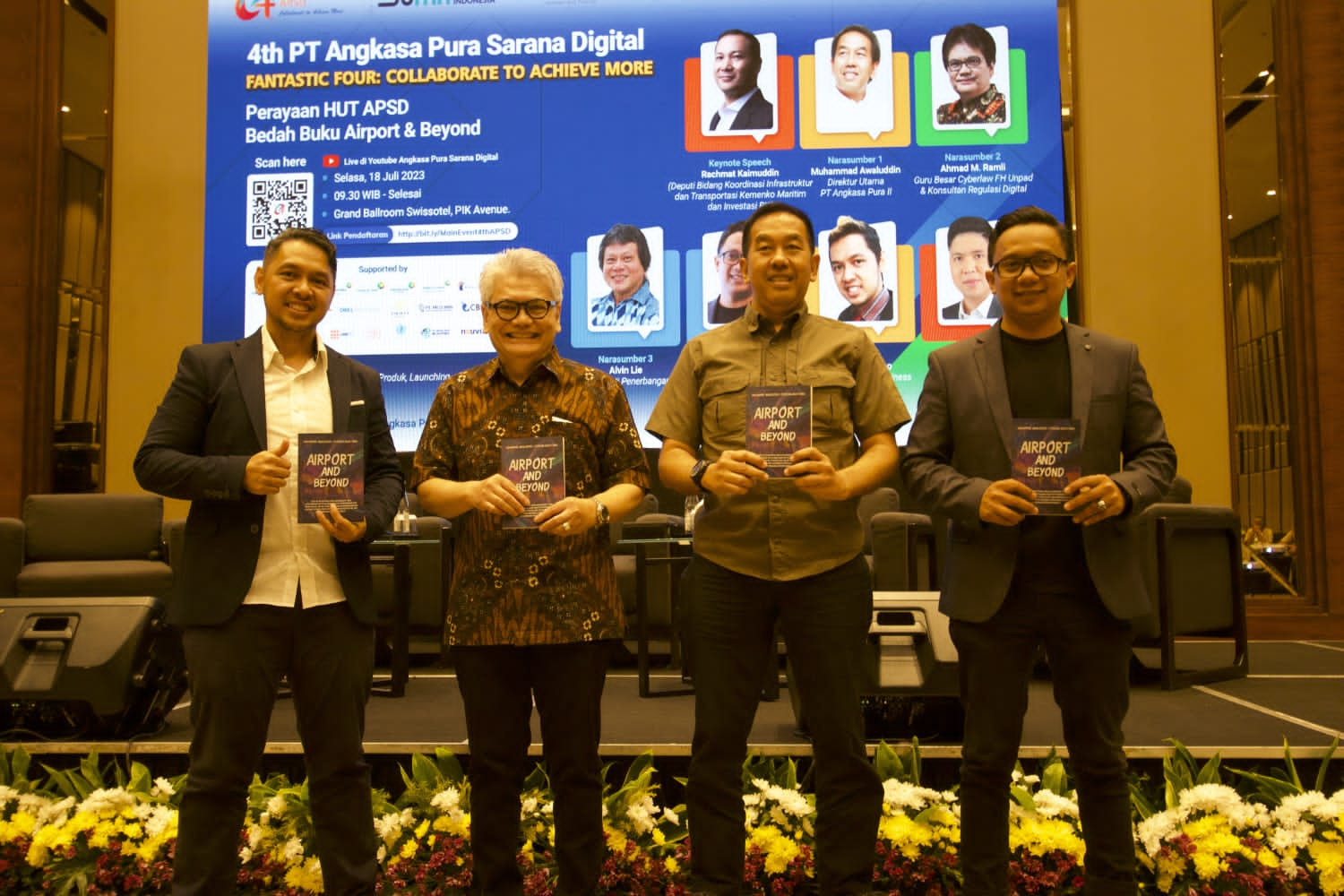 Muhammad Awaluddin tuangkan peran inovasi teknologi di
Aiport & Beyond