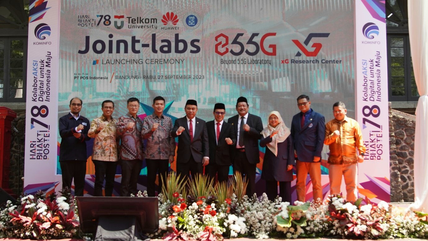 Pacu transformasi digital Indonesia, ITB dan Tel-U resmikan Joint Lab dengan Huawei