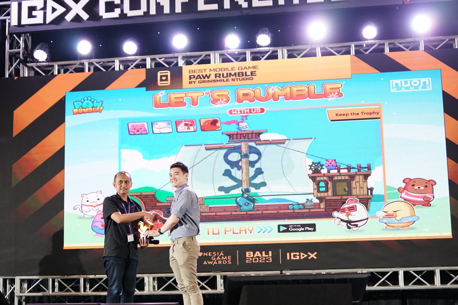 Gim binaan Telkom Indigo raih penghargaan Best Mobile Game