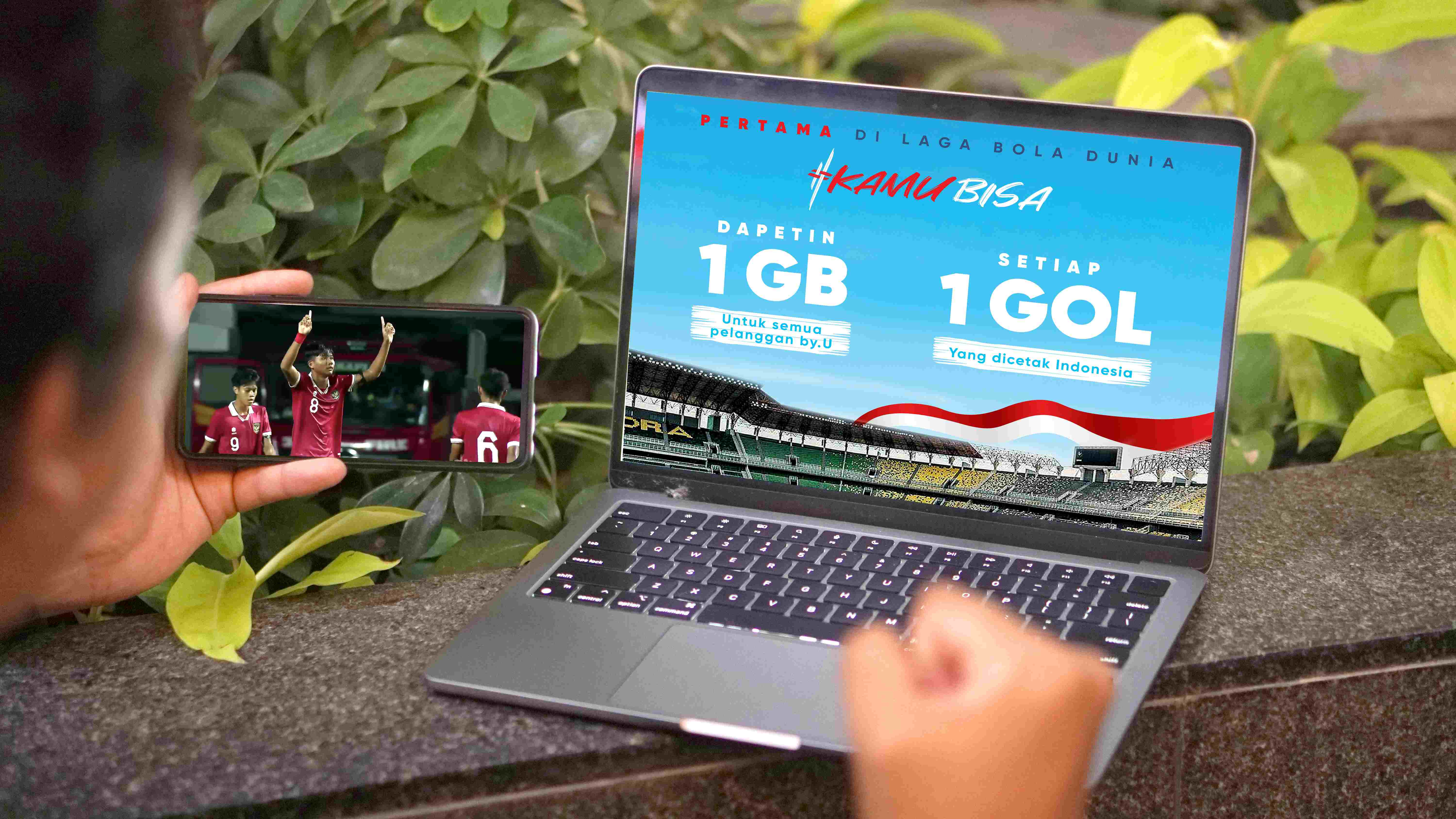 By.U tebar paket data, 1 Gb untuk 1 gol timnas di FIFA World Cup U-17