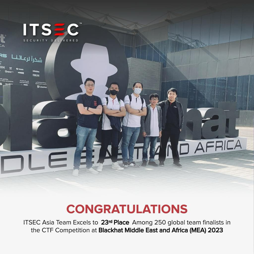 Tim ITSEC Asia raih peringkat ke-23 di kompetisi CTF