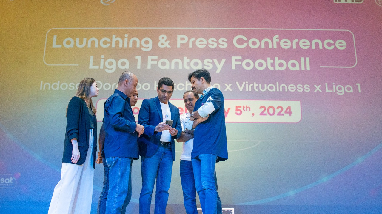 Indosat ajak Virtualness bikin liga 1 fantasy football