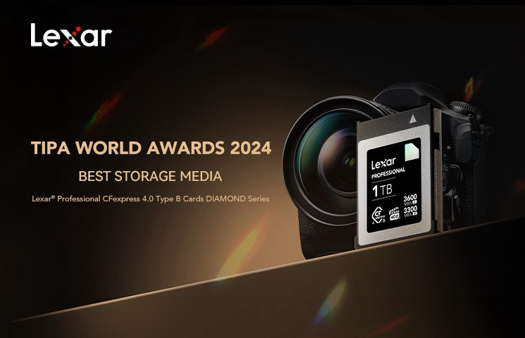 Lexar raih &quotBest Storage Media" dari TIPA WORLD AWARDS 2024