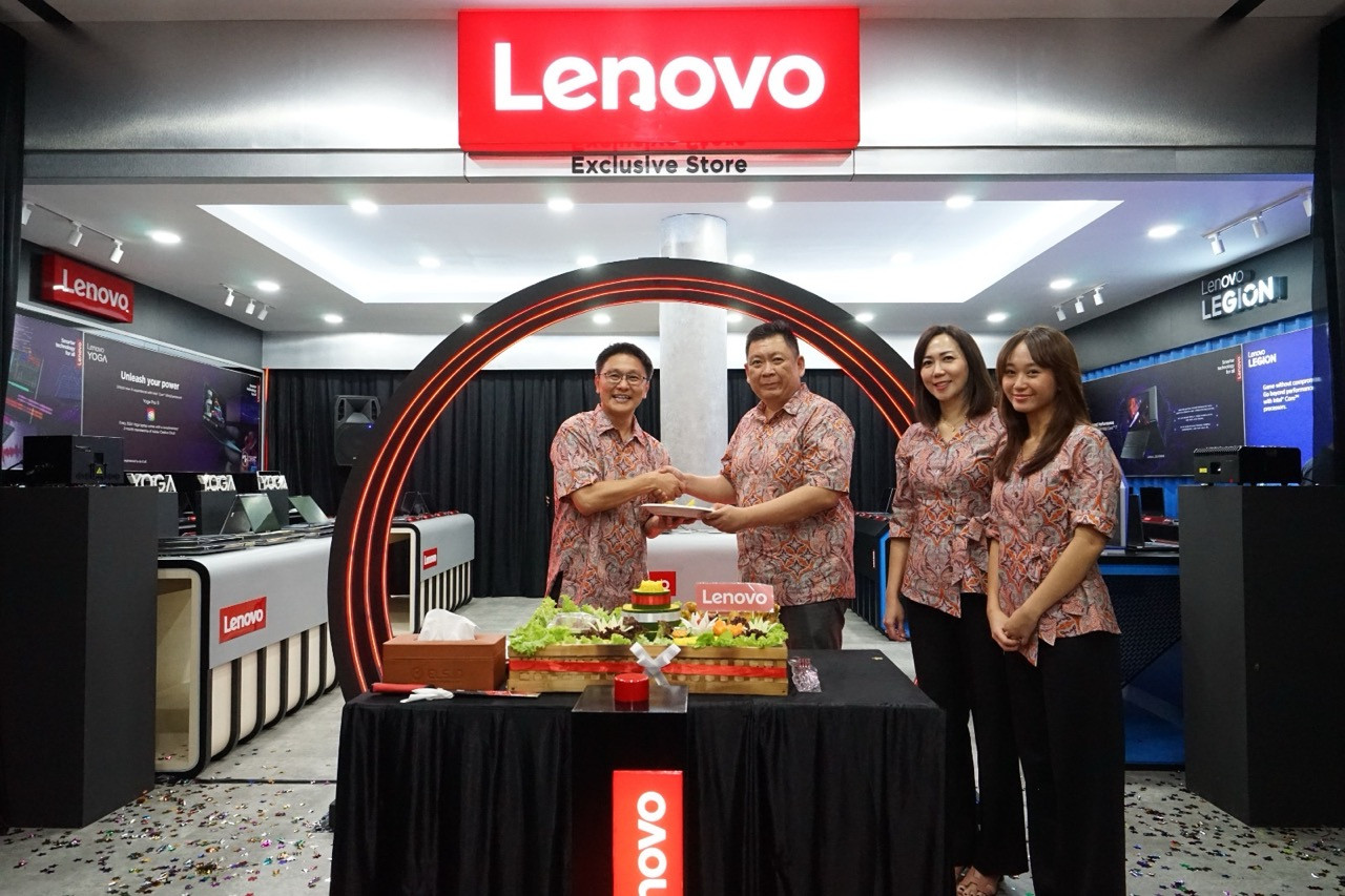 Lenovo Exclusive Store resmi dibuka di Yogyakarta