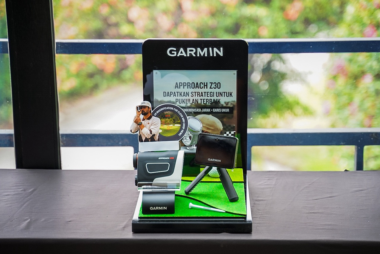 Manjakan pegolf, Garmin perkenalkan Approach Z30