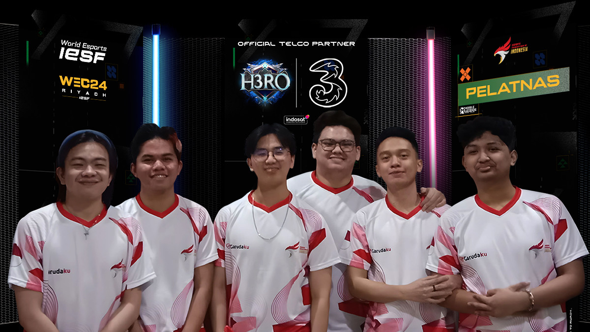 Tri H3RO Esports 5.0 wakili Indonesia di WEC 2024