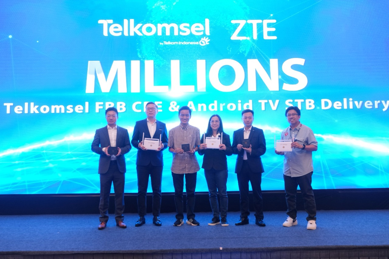 ZTE rayakan distribusi STB hingga 2 juta unit