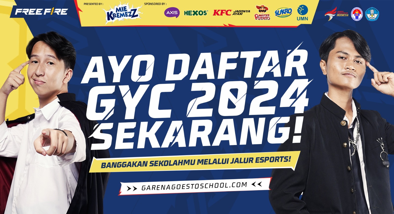 GYC 2024 Free Fire hadirkan turnamen e-sports pelajar