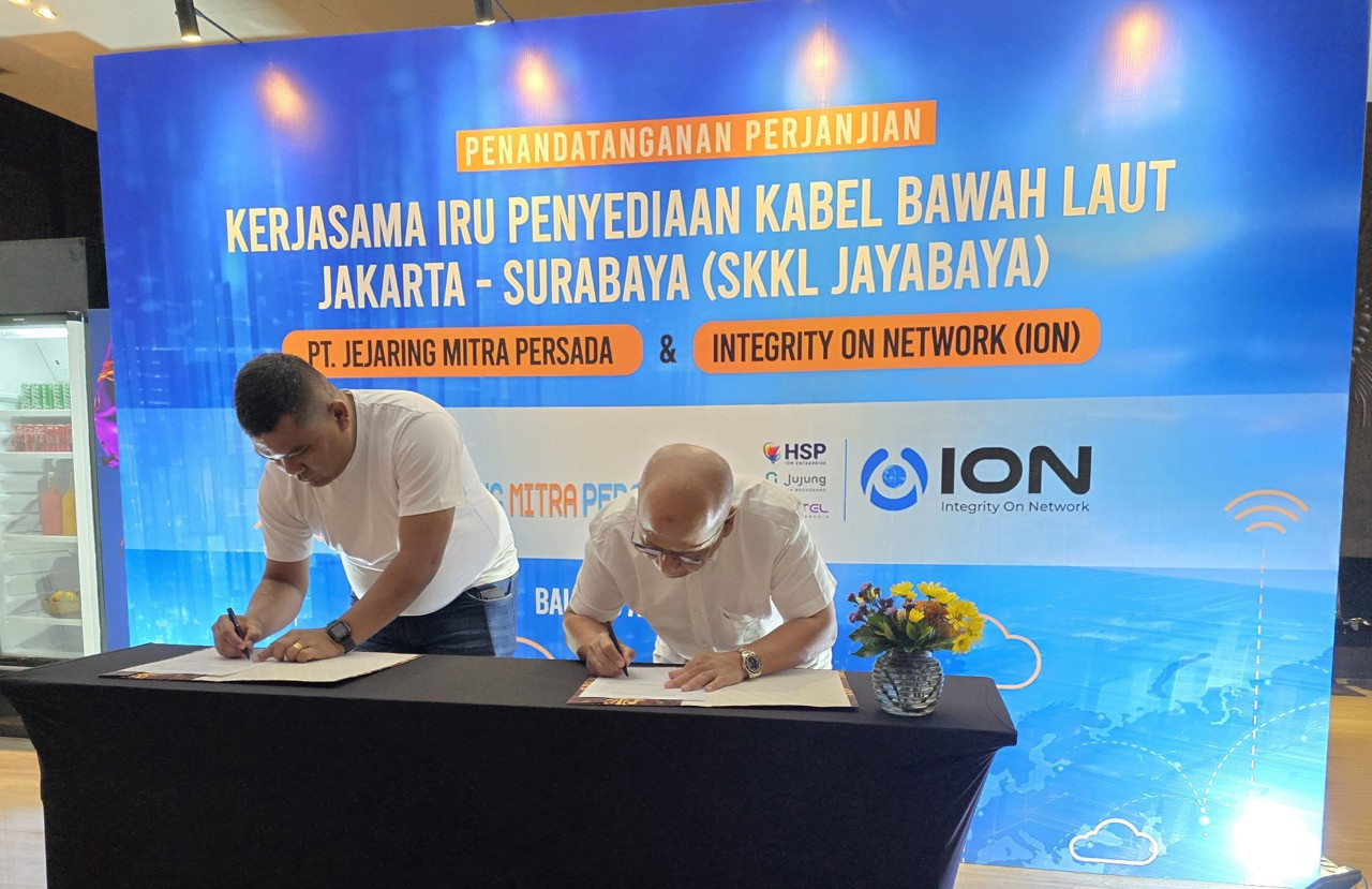 ION Network manfaatkan jalur FO Jayabaya Triasmitra Group