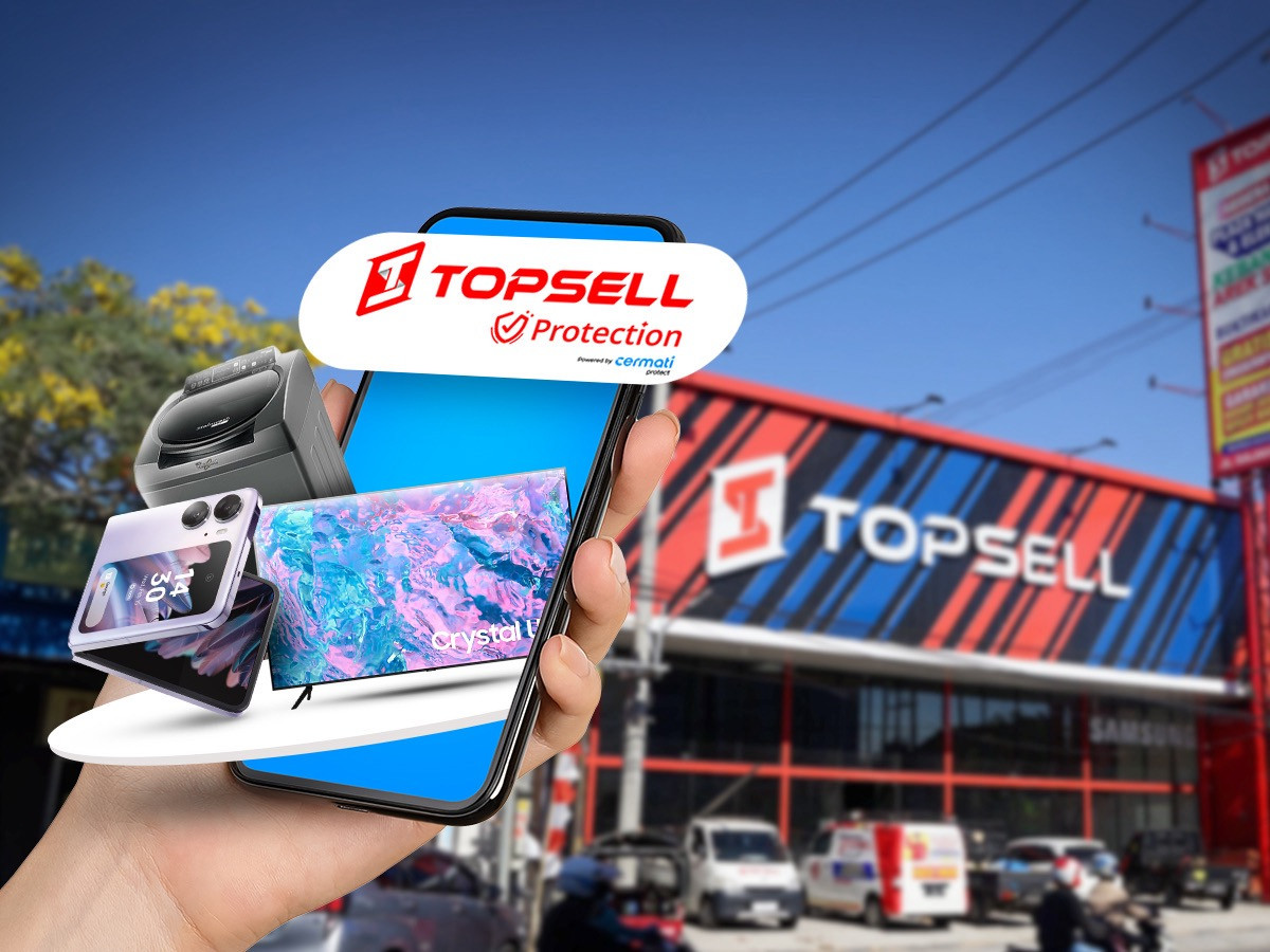 TOPSELL Protection lindungi gadget dan elektronik lebih maksimal