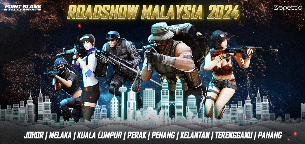 Point Blank Indonesia roadshow di Malaysia