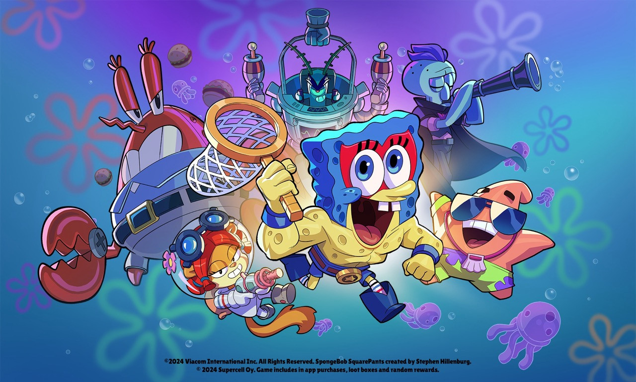 SpongeBob SquarePants kolaborasi bersama game seluler