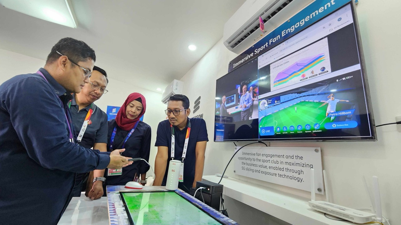 Ada Showcase 5G Telkomsel di PON XXI Aceh-Sumut 2024