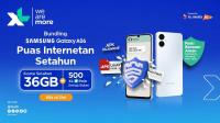 XL tawarkan bundling Galaxy A06 dengan kuota data.