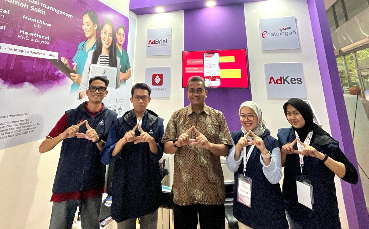 Di Hospital Expo 2024, AdMedika hadirkan solusi digital kesehatan terintegrasi