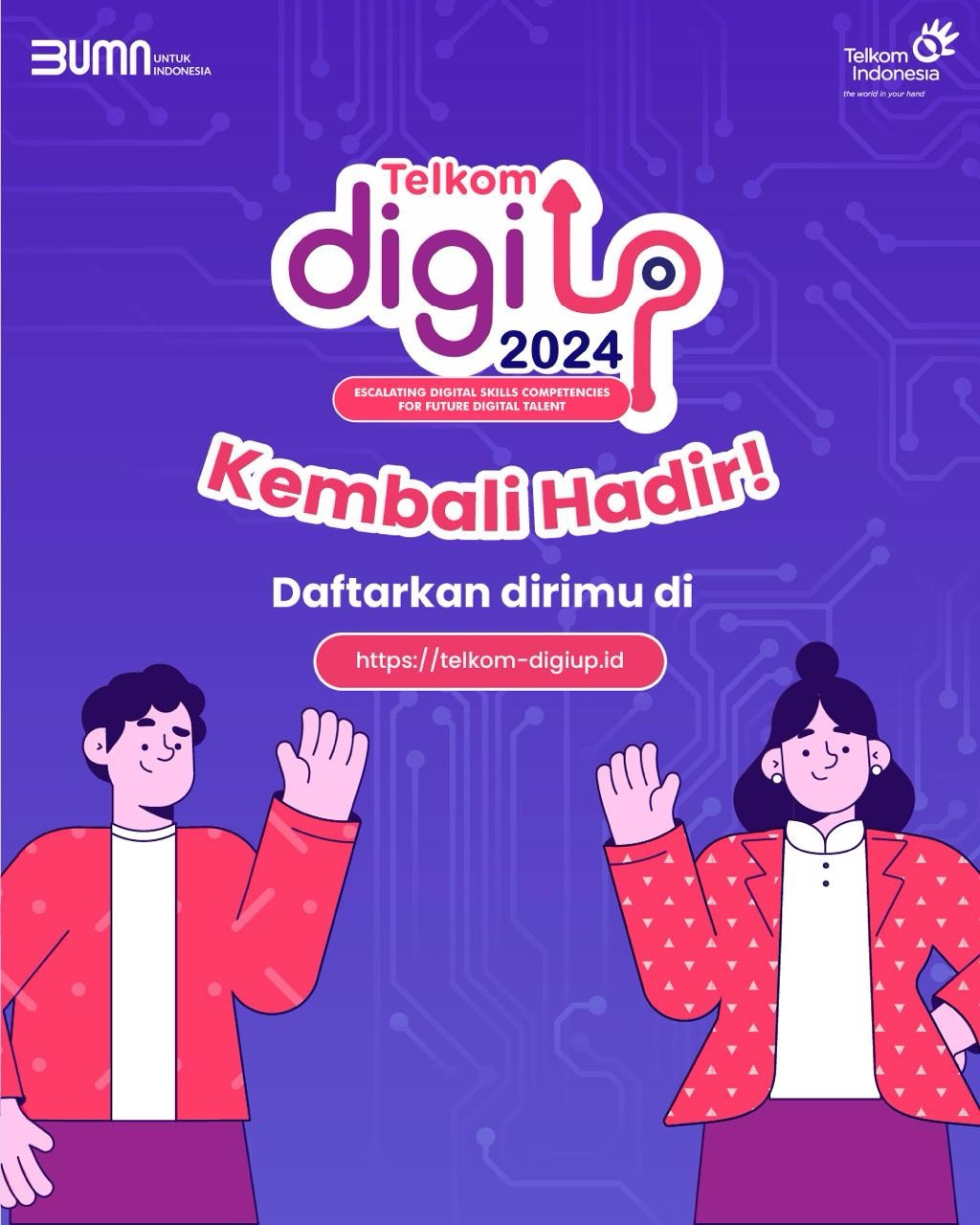 Telkom DigiUP 2024, ajak pelajar kembangkan talenta digital