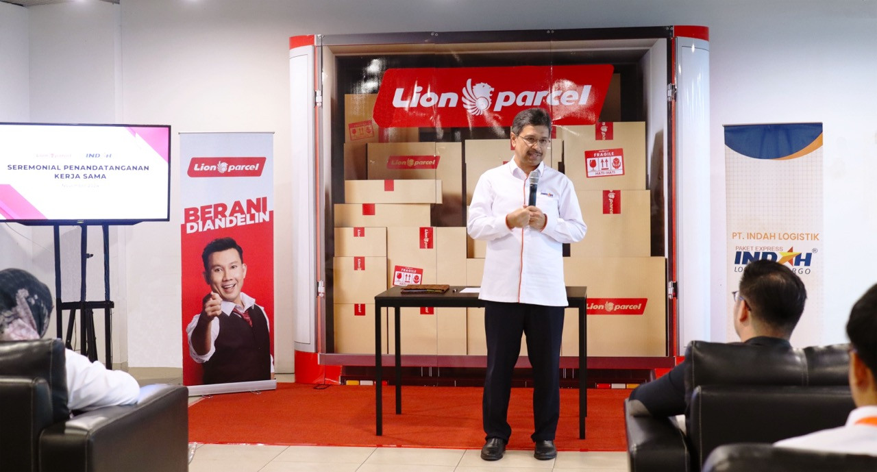 Lion Parcel dan Indah Logistik perkuat infrastruktur pengiriman