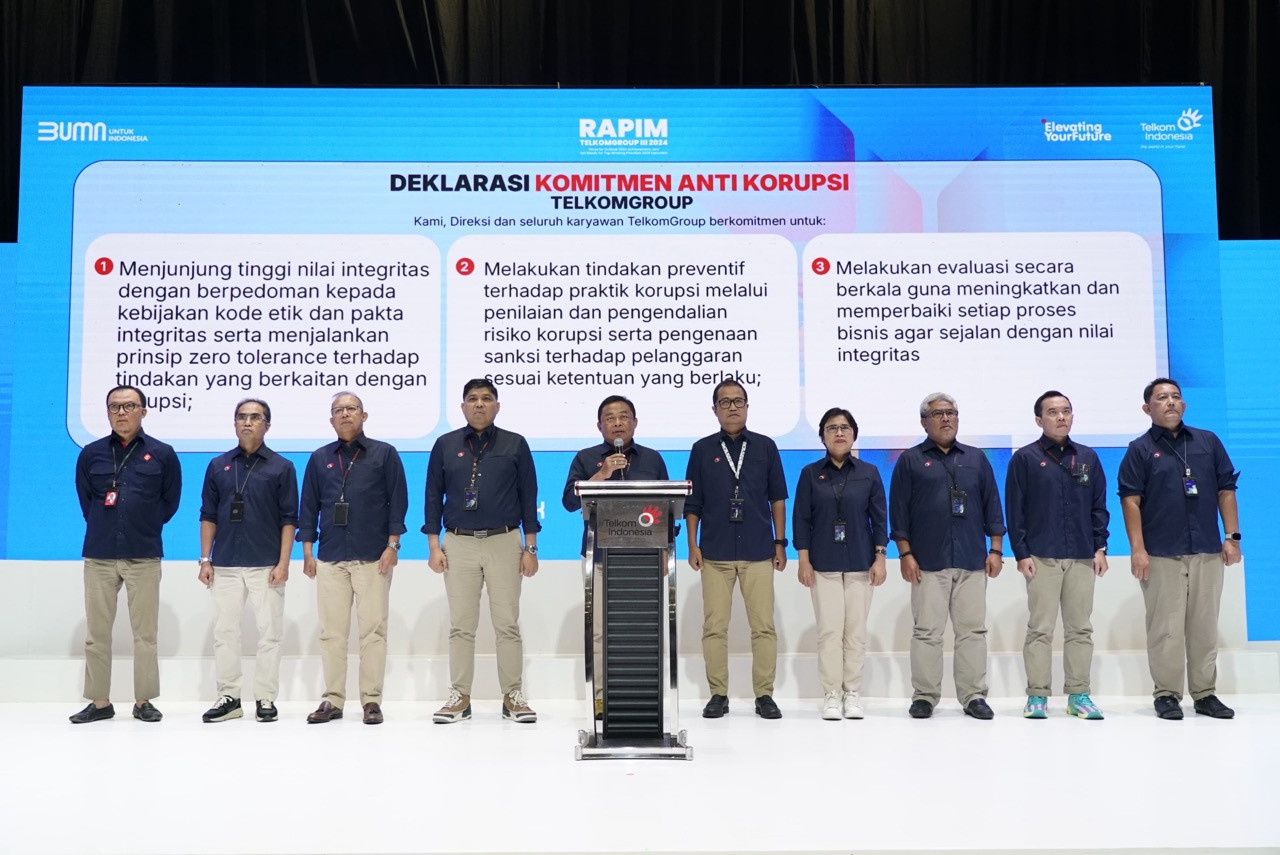 TelkomGroup deklarasikan komitmen anti korupsi jelang Hakordia