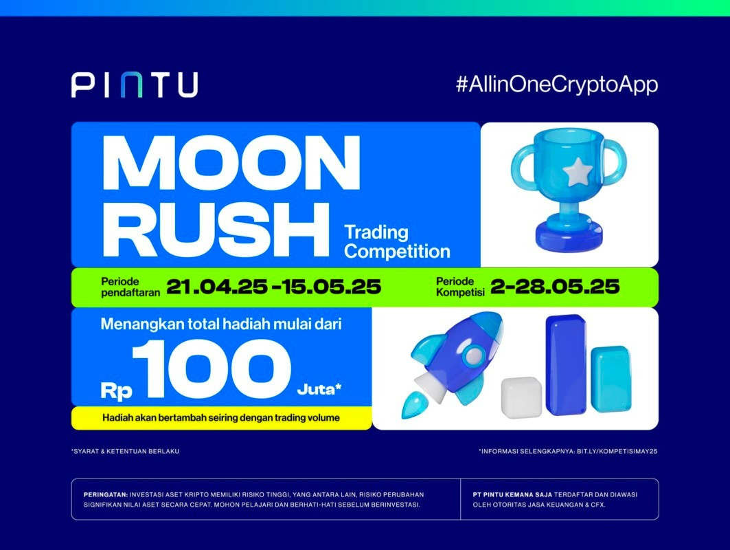 Pintu gelar Moon Rush Pintu Trading Competition