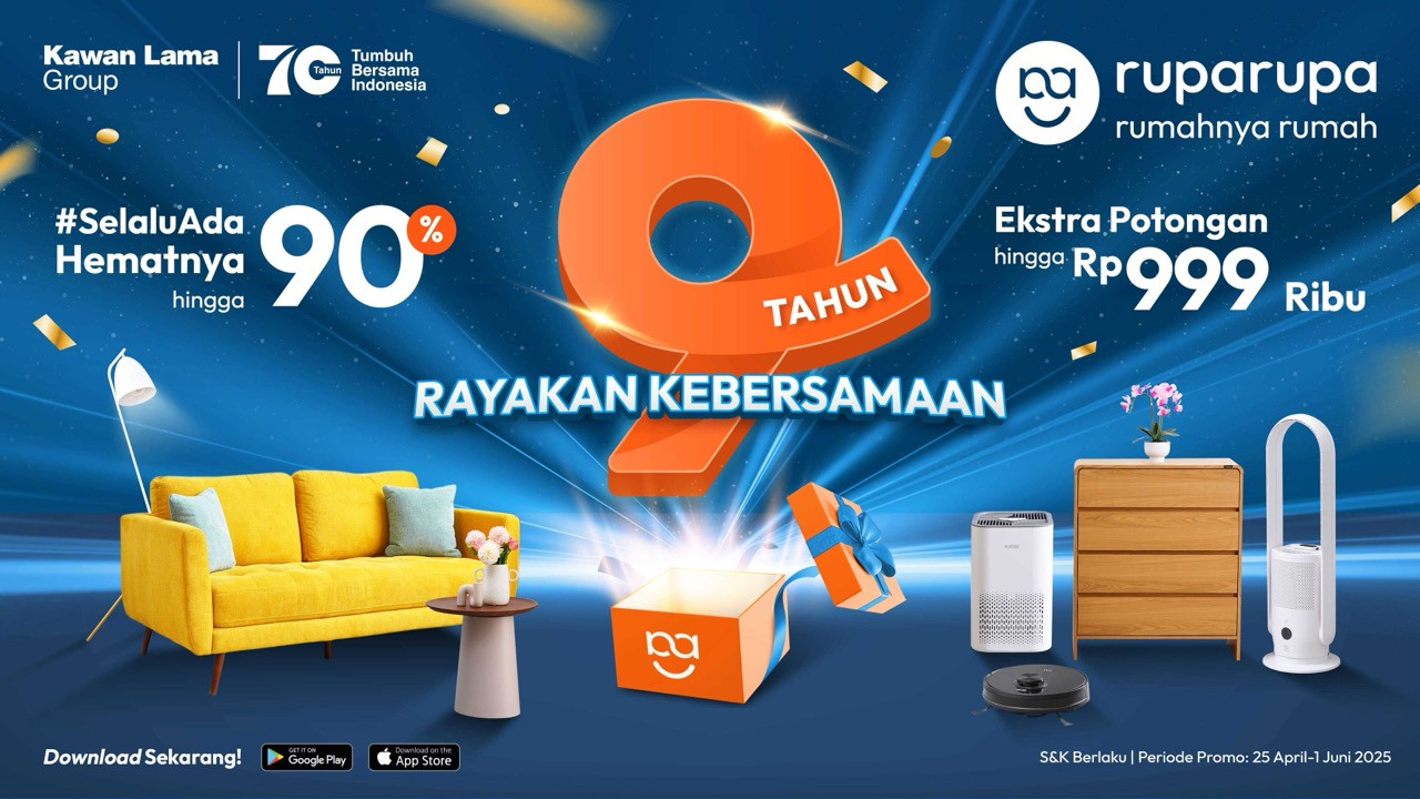 Ruparupa hadirkan solusi lengkap â€¨dalam satu genggaman