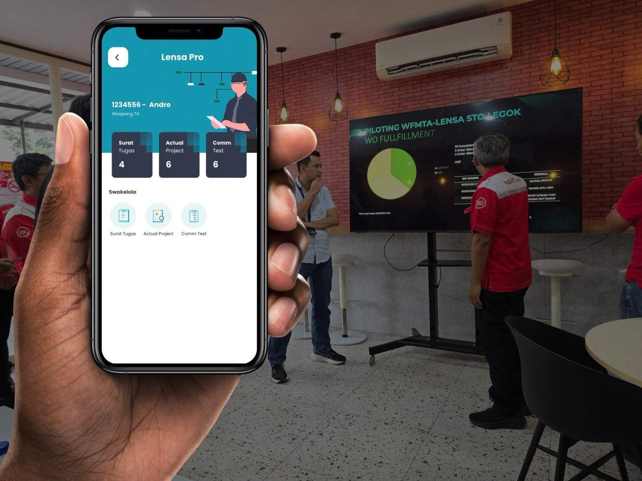 Telkom Akses luncurkan aplikasi LENSA-PRO