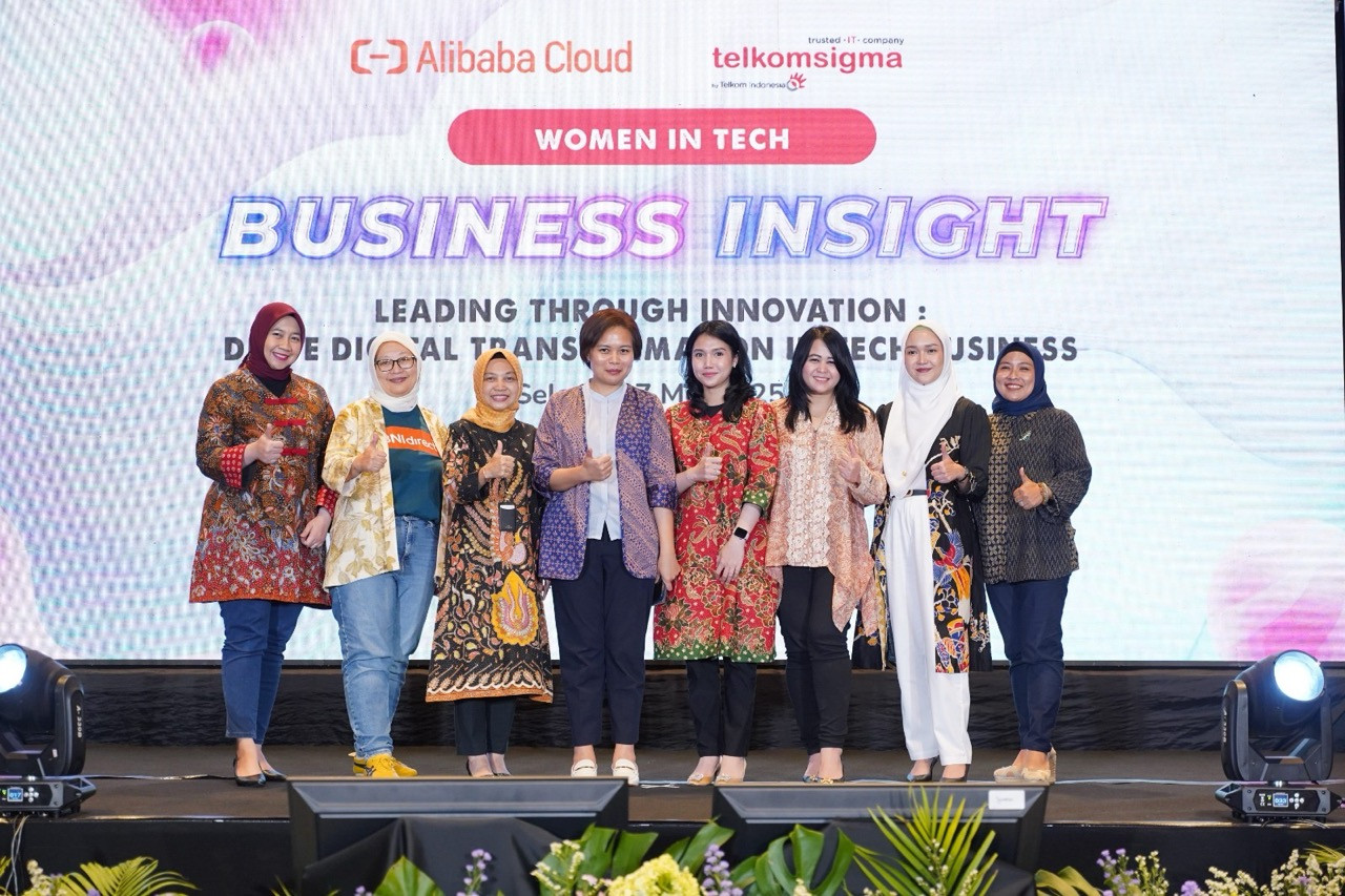 Telkomsigma dan Alibaba Cloud gelar event Women in Tech