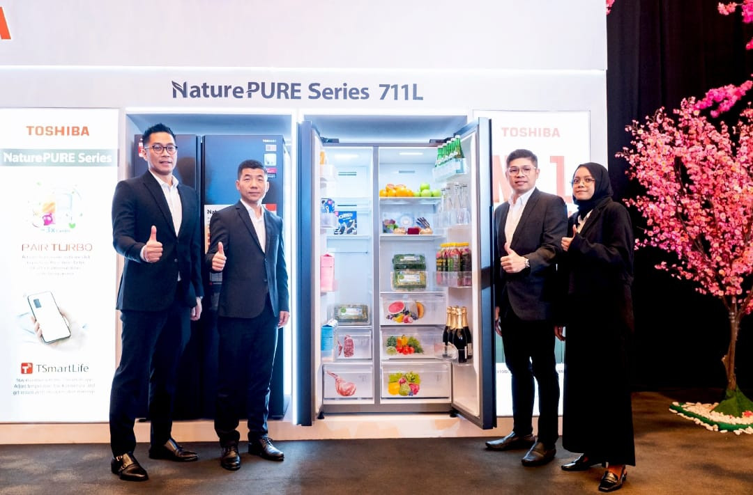 Toshiba luncurkan kulkas 4 pintu berkapasitas terbesar di Indonesia