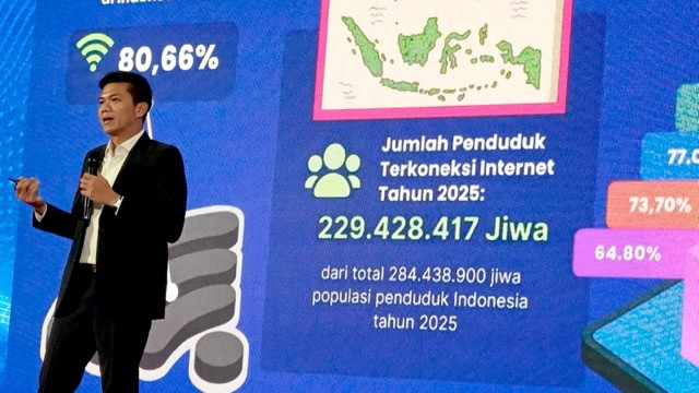 APJII, tingkat penetrasi internet Indonesia capai 80,66%