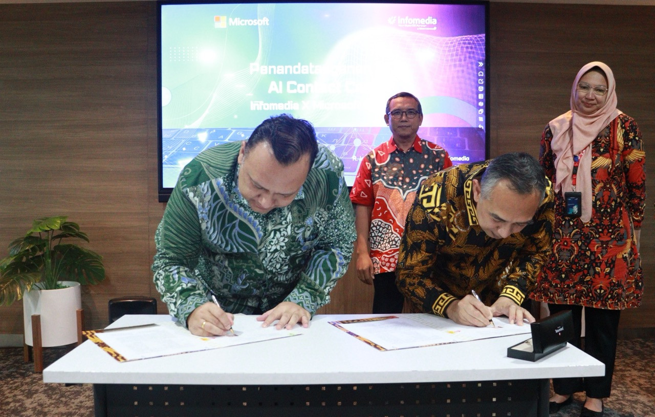 Infomedia dan Microsoft perkuat kepemimpinan Contact Center AI