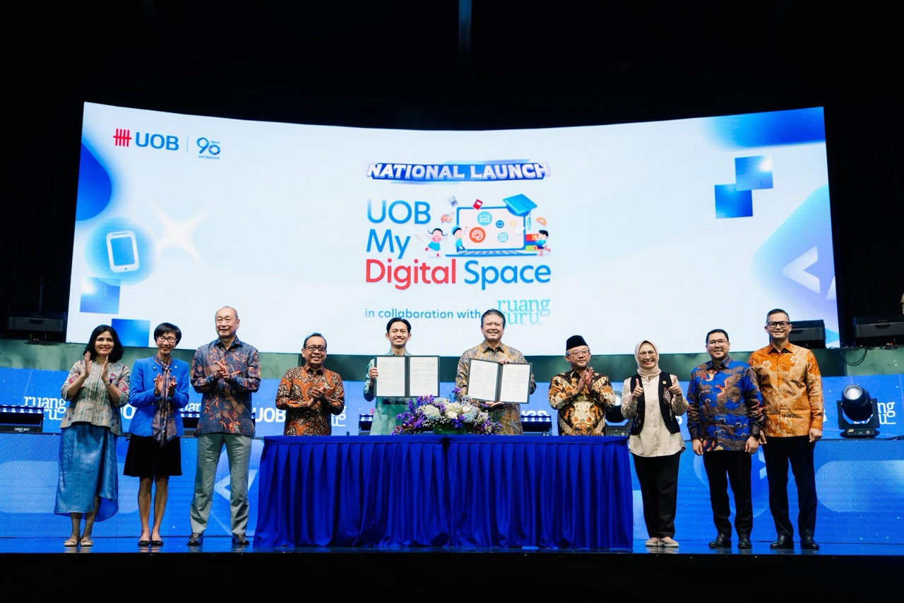 UOB dan Ruangguru gelar Program UOB My Digital Space