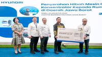 Pabrik Hyundai Indonesia hibahkan mesin oksigen konsentrator