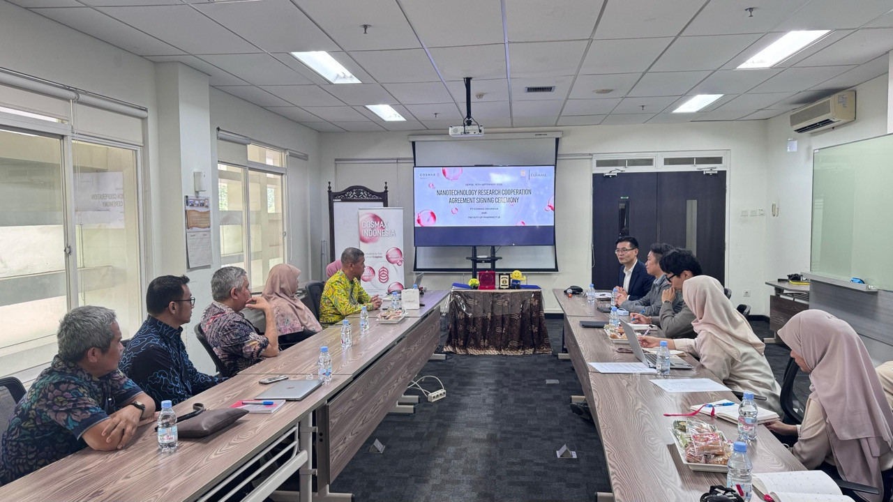 Cosmax Indonesia dan UI hadirkan riset Nanoteknologi kulit manggis untuk kosmetik