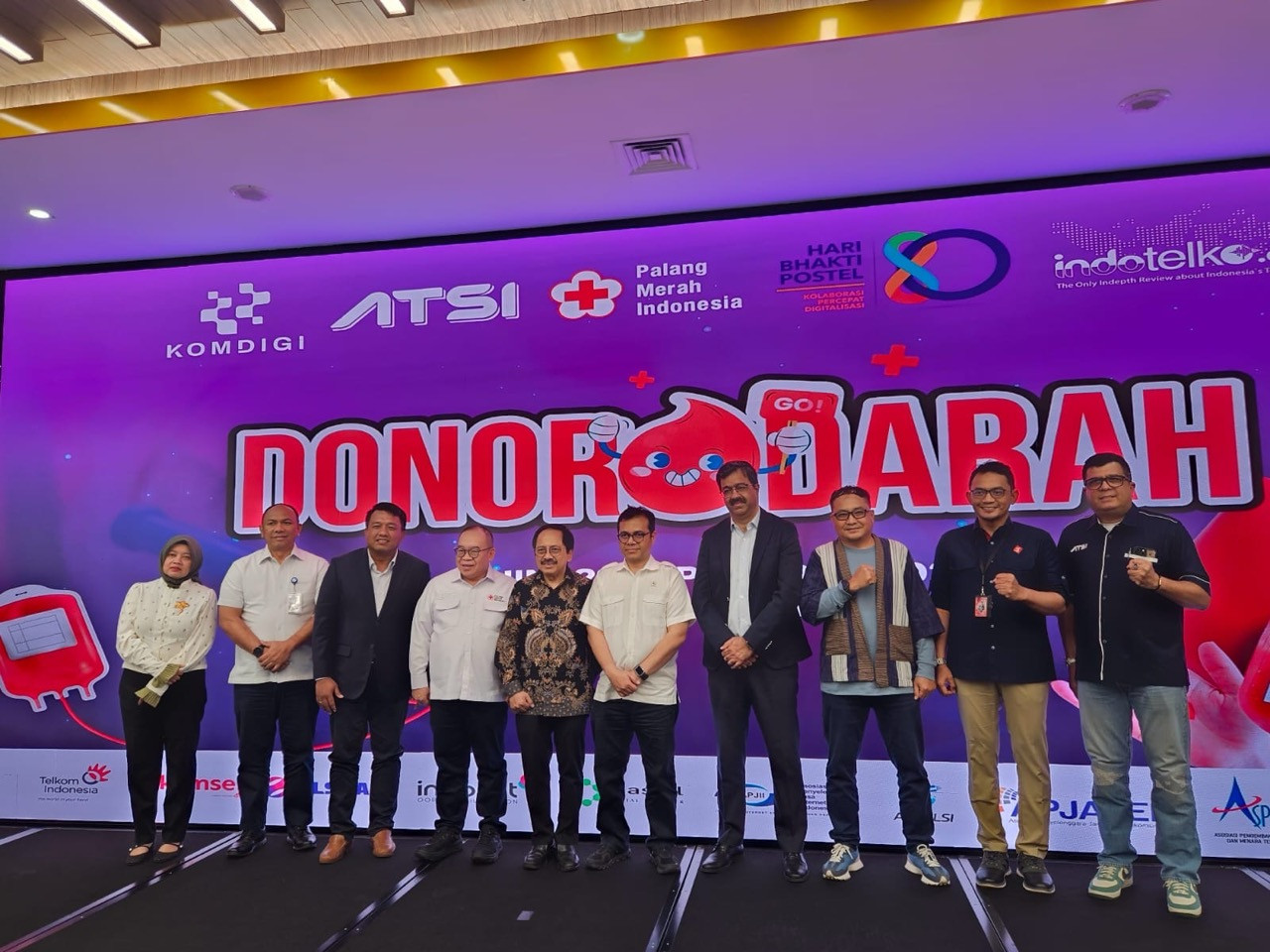 Rayakan HBP ke-80, komunitas ICT dan Digital gelar donor darah