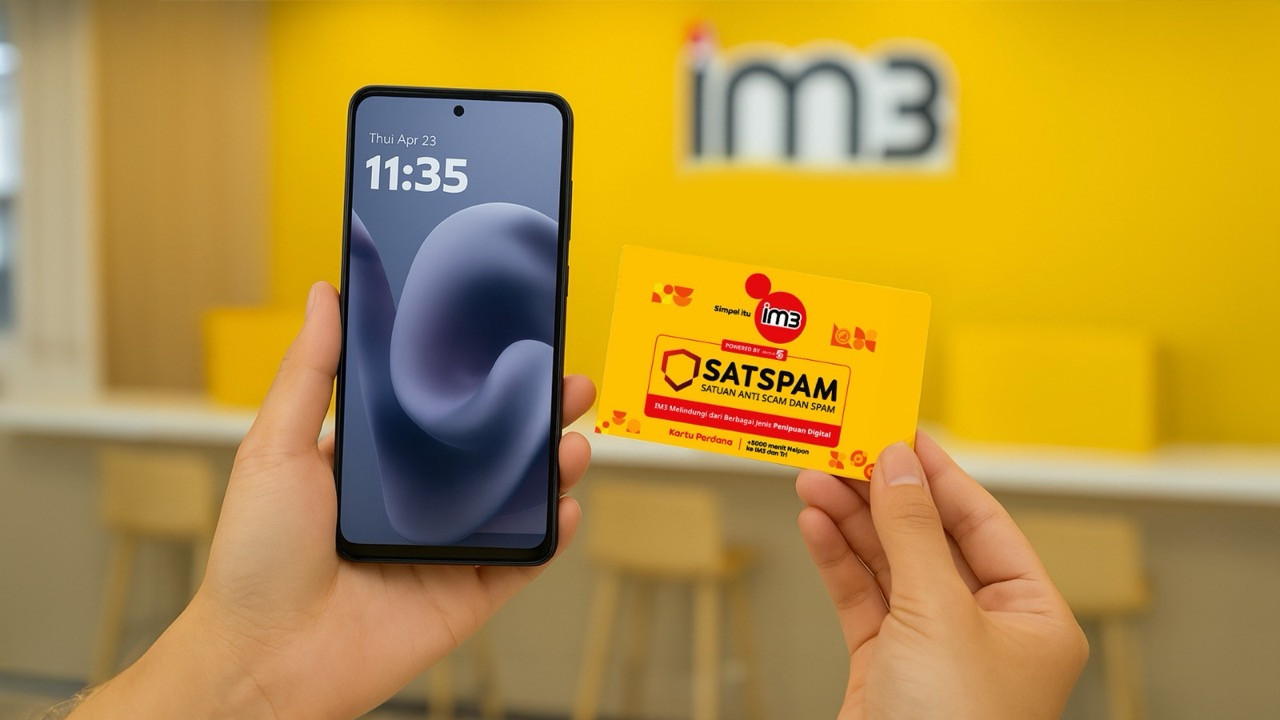 IM3 tawarkan bundling Motorola Moto g86 Power 5G
