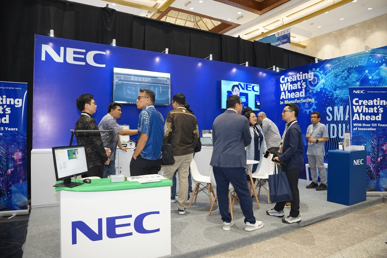 NEC pamer solusi Smart Manufacturing di Indonesia 4.0 Conference & Expo