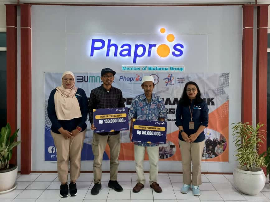 Phapros salurkan pendanaan UMKM