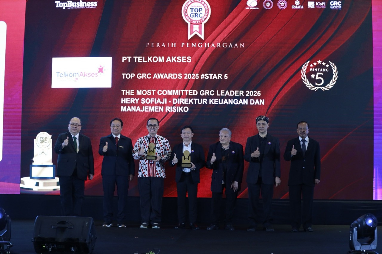 Telkom Akses pertahankan TOP GRC Award 2025