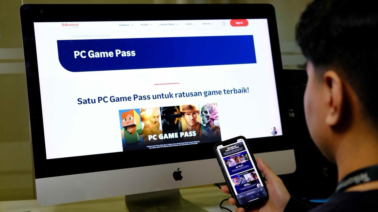 Telkomsel, Nuon, dan Bango hadirkan akses Microsoft PC Game Pass bagi Gamer