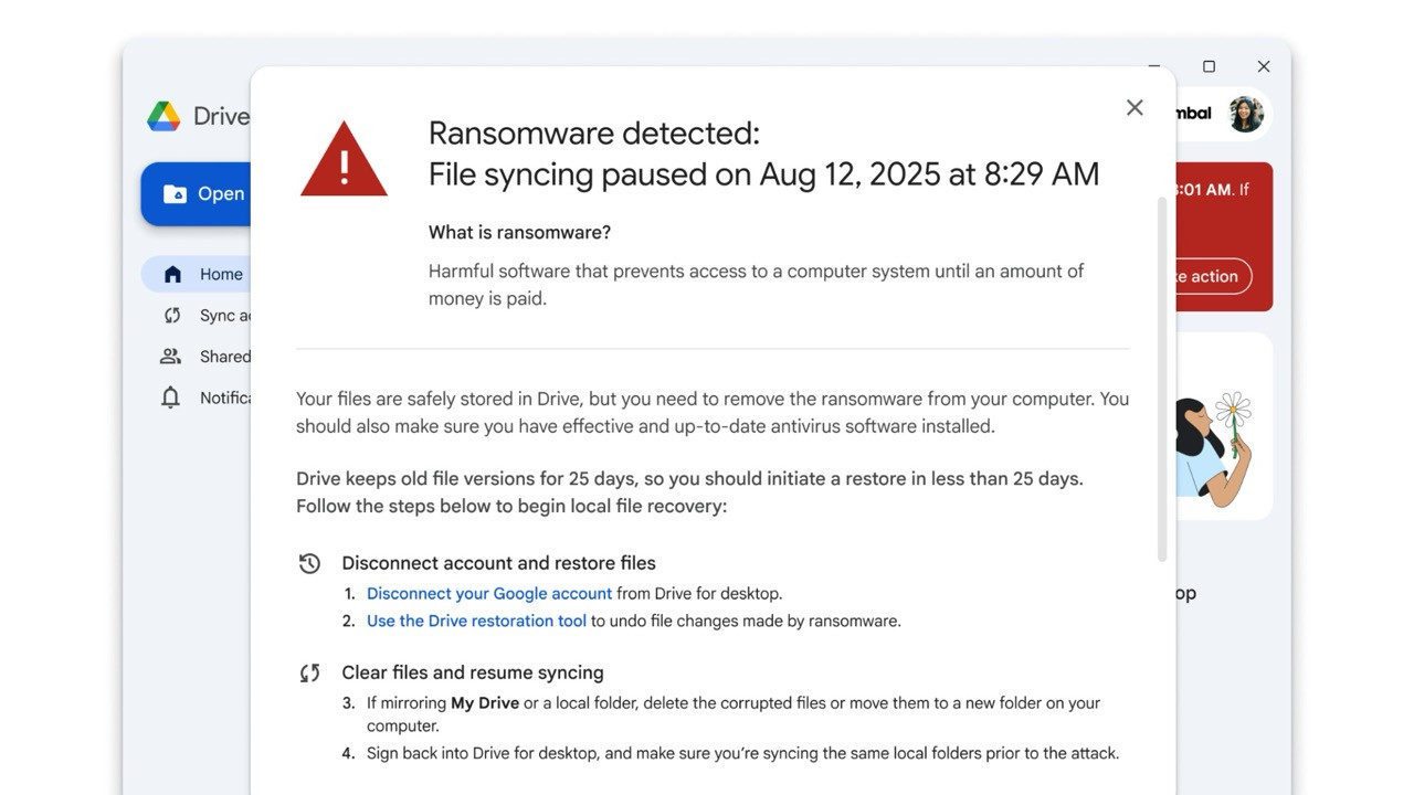 AI Google Drive hentikan penyebaran ransomware di dokumen Microsoft Office dan Microsoft Windows