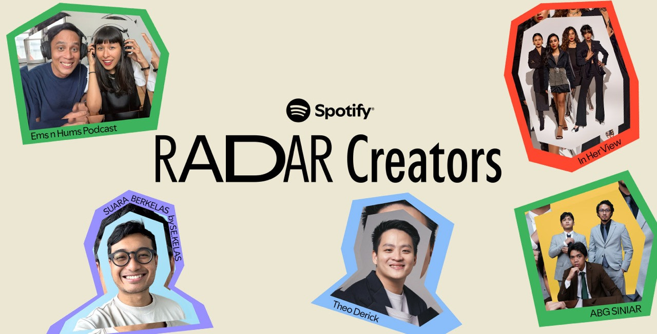 Ini kreator Indonesia yang masuk dalam Program RADAR for Creators 2025 Spotify